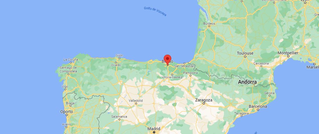 Localizacion de la planta en Vizcaya